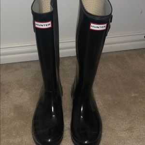 Hunter Huntress Gloss Rain boots